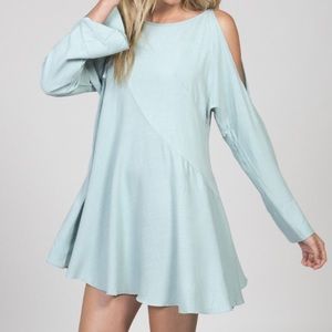 Free people skies are grey tunic